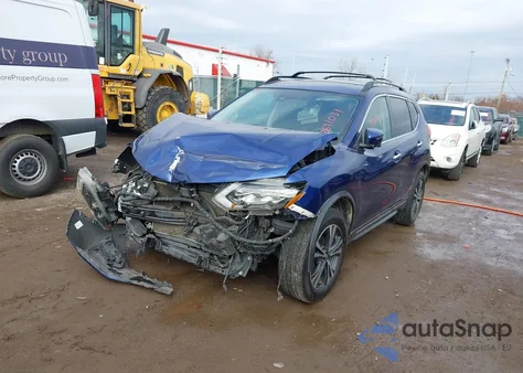 2017 Nissan Rogue Sl from USA, damaged, VIN 5N1AT2MV7HC810647